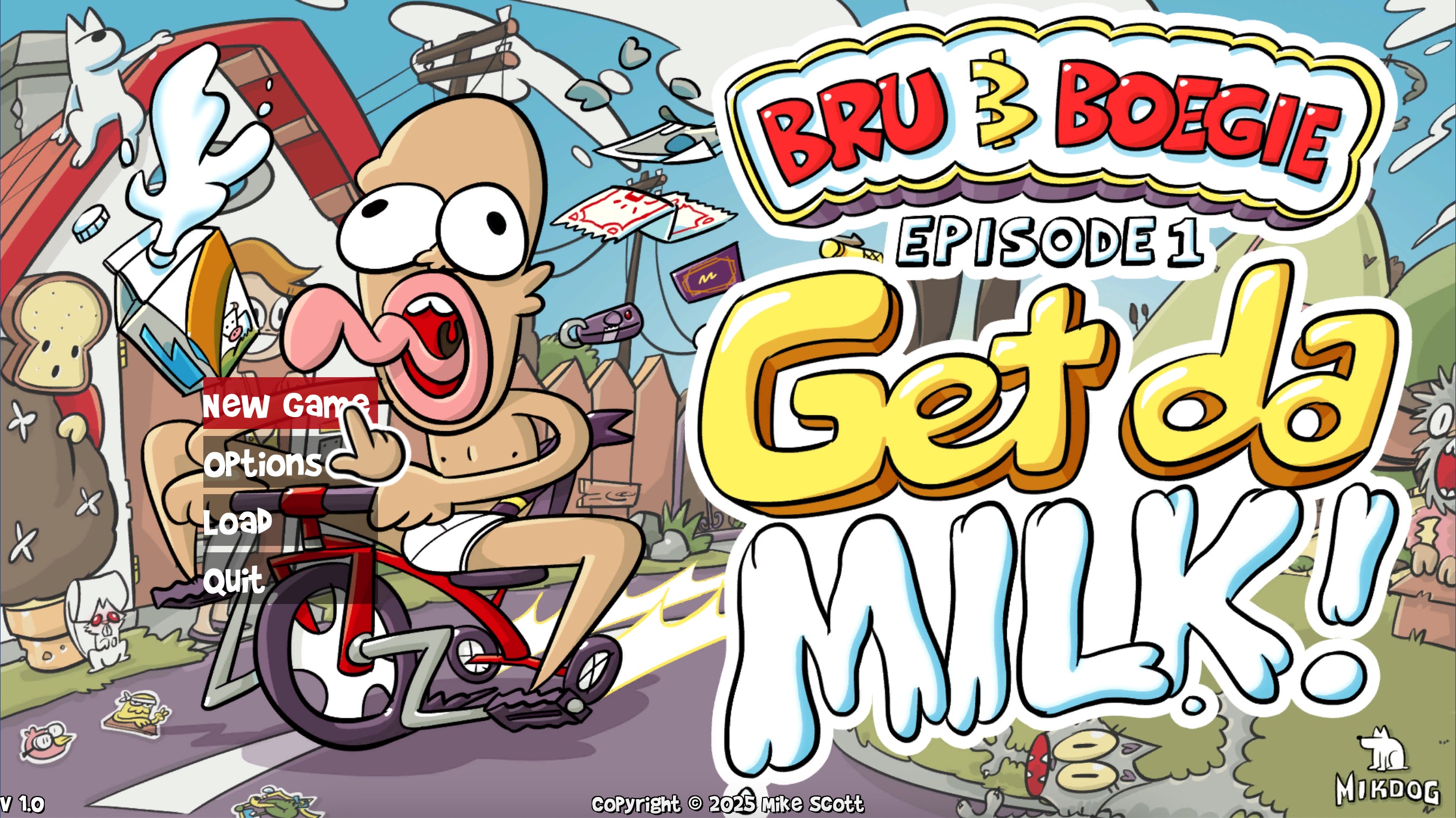 Bru & Boegie: Get da MILK! Game Screenshot